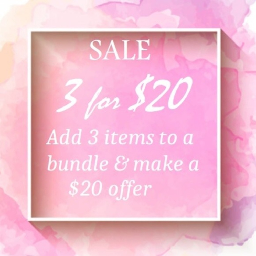 Everything must go! 🛍🎉